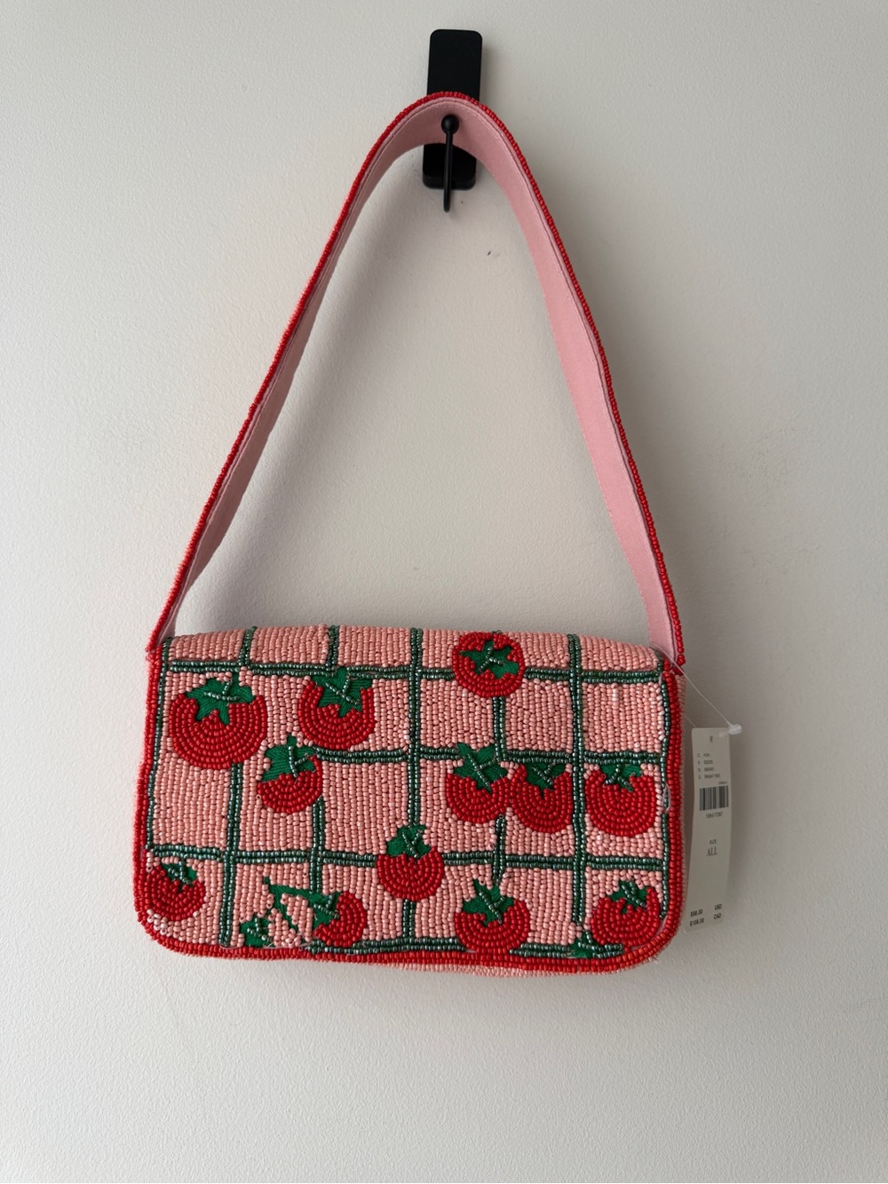 Anthropologie Fiona Beaded Bag: Food & Drink Edition NWT - Picture 6 of 6